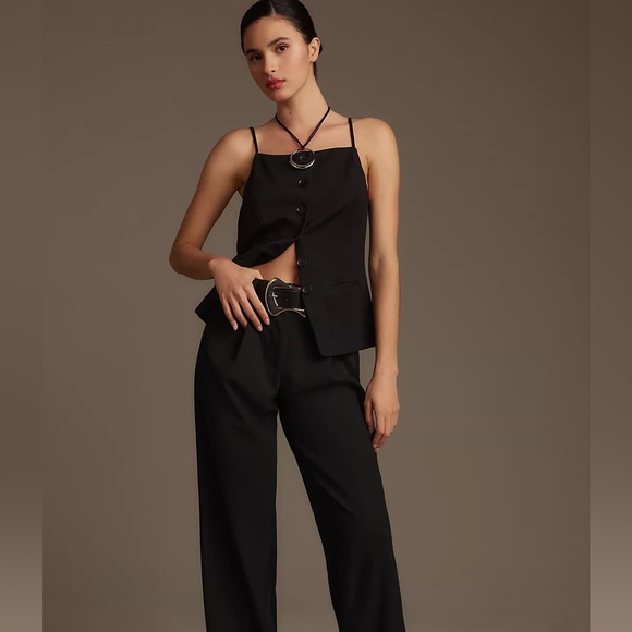 ‼️SOLD‼️ Anthropologie Sunday In Brooklyn Apron Vest - Picture 1 of 4